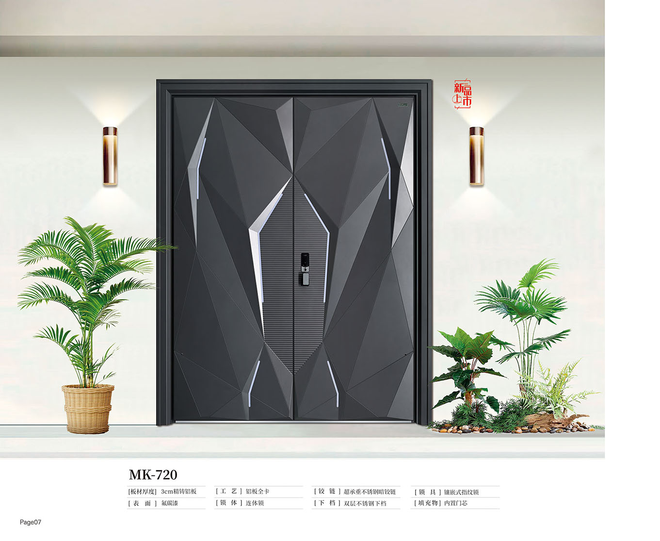 防盗安全门MK-720